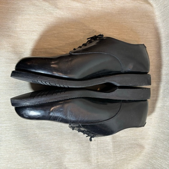 BOULET Sz 9.5 Lace Up Vibram Sole Brogues Oxford Leather Military Academia Shoes - Picture 5 of 12